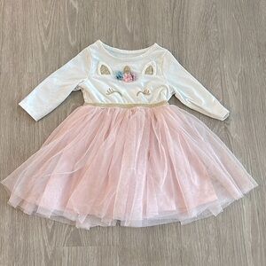 Cat & Jack Girls’ Unicorn Tutu Dress Toddler 2T